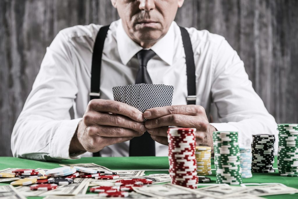 Poker player.